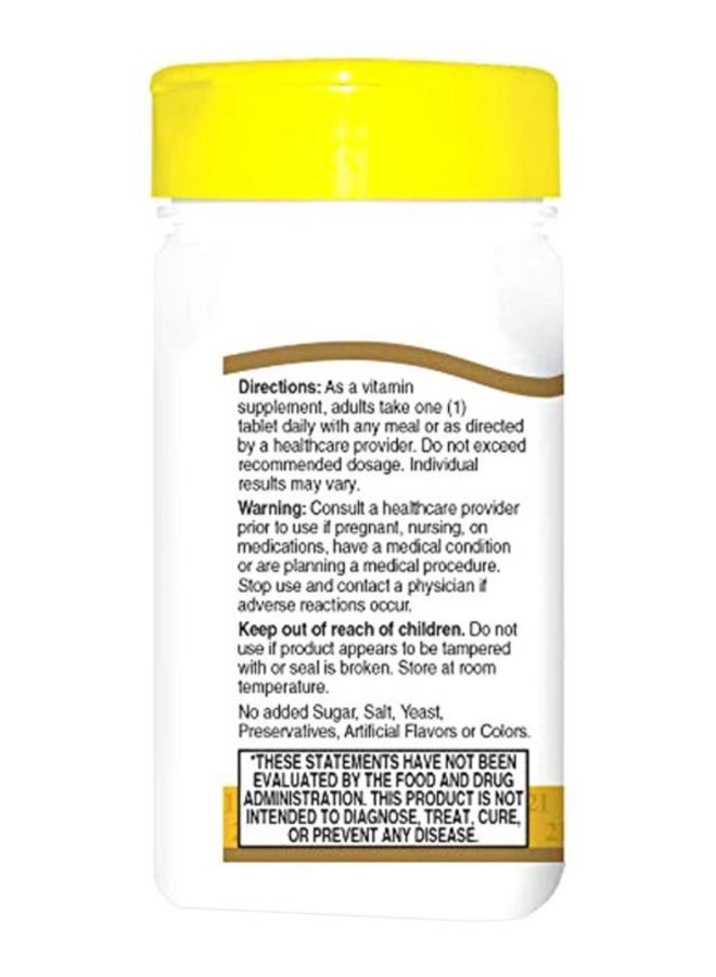 21st Century B 50 Complex Vitamin 60 Tablets - Image 3